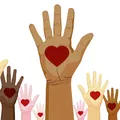 Ser voluntário é escolher, com liberdade e consciência, ajudar o outro imagem