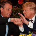 Trump volta a defender Bolsonaro e tarifa contra o Brasil imagem