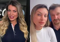 Andressa Urach expõe reação ao ver pai pelado