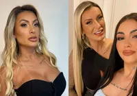 Andressa Urach grava conteúdo adulto com irmã