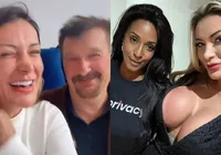Andressa Urach inova e anuncia vídeo com o próprio pai e ex-sogra