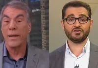 Apresentador se revolta com comentarista e gera climão na GloboNews imagem