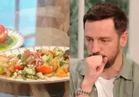 Ator expõe fobia inusitada e quase vomita em programa
