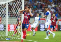 Bahia: Tiago é o primeiro a marcar hat-trick em finais do Nordestão imagem