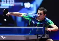 Calderano vence e se torna o 1º não asiático tricampeão seguido no WTT