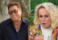 Cantor Leonardo não fala com Ana Maria Braga; entenda imagem