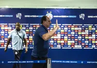 Ceni ignora joias do Bahia mesmo com jogo ganho e com um jogador a mais