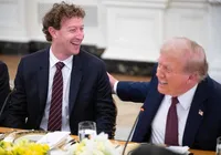 Confissão de Mark Zuckerberg para Donald Trump vaza em jantar imagem