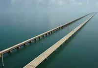 Estrada de 182 km sobre o oceano é apontada como uma das mais belas do mundo
