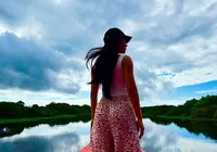 Ex-BBB é criticada ao postar foto de biquíni imagem