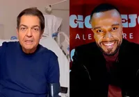 Faustão faz ‘pix errado’ para Alexandre Pires e valor surpreende imagem