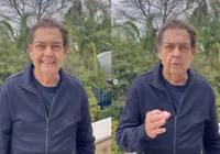 Faustão recebe alta da UTI; confira novo boletim médico