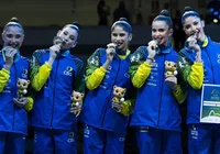 Ginástica rítmica: Brasil conquista prata inédita em Mundial