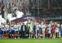 Goleada do Bahia se torna a maior da história das finais do Nordestão imagem