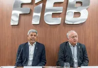 Jerônimo e FIEB discutem medidas para enfrentar tarifaço dos EUA imagem