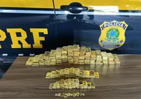 Justiça nega liberdade a preso com 103 kg de ouro avaliado em R$ 60 mi