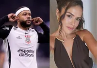 Maisa aparece em clima de romance com jogador do Corinthians