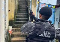 Megaoperação policial ocupa a Gamboa pelo segundo dia seguido imagem
