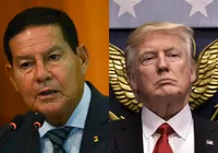 Mourão parte para cima de Trump após tarifaço; veja imagem