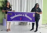 “Nenhuma a Menos”: PC faz ação contra violência à mulher