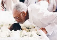 O gesto de Gilberto Gil que emocionou todo mundo no velório de Preta Gil