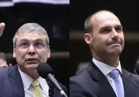 PT aciona STF para barrar cargo de Eduardo Bolsonaro como secretário imagem