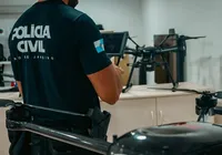 Polícia lança drone para operações em áreas dominadas por CV e TCP