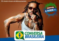 Rael participa do Conversa Brasileira antes de show em Salvador imagem
