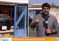Repórter do SBT é ameaçado ao vivo por pai de criança