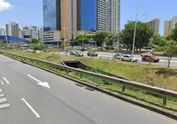 Tartaruga Ninja? suspeito escapa da polícia ao entrar em córrego na ACM imagem