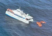 Turistas presentes em embarcação que colidiu relatam desespero: "Assustador" imagem