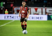 Vitória não terá o atacante Osvaldo na partida contra o Sport; veja imagem