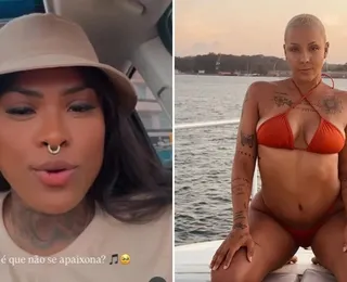 A Dama assume namoro com ex-bailarina de Ivete Sangalo