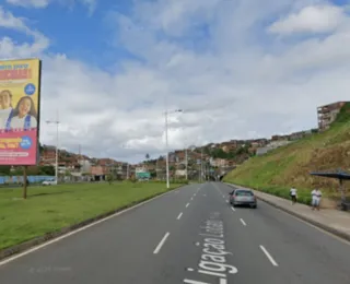 Acidente grave trava ligação entre BR-324 e Avenida Suburbana