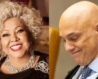 Alcione faz nova revelação íntima sobre ministro Alexandre de Moraes