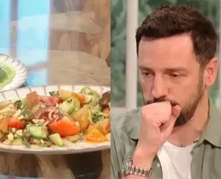 Ator expõe fobia inusitada e quase vomita em programa