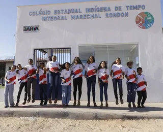 Bahia inaugura primeiro colégio indígena integral com padrão estadual