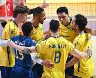 Brasil vence a China de virada e volta à semifinal da VNL masculina