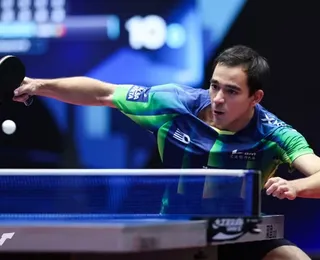 Calderano vence e se torna o 1º não asiático tricampeão seguido no WTT
