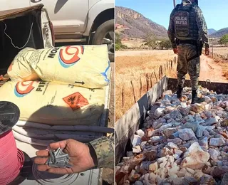 Chinês é preso por gerir garimpo ilegal com explosivos na Bahia