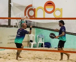Com ex-Bahia, Circuito de Beach Tennis acontece neste fim de semana