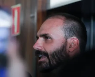 Eduardo Bolsonaro diz que sonha em "colocar Moraes na cadeia"