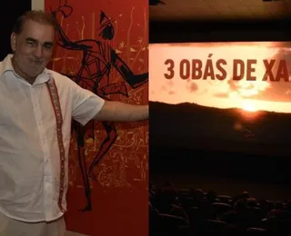 Em noite especial no Cine Glauber Rocha, Sérgio Machado apresenta documentário "3 Obás de Xangô"
