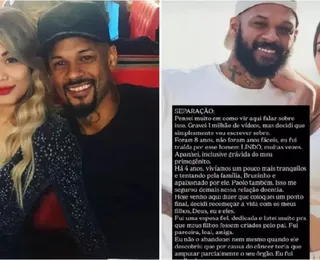 Esposa de ex-Bahia volta atrás após denúncias: “Me arrependi muito”