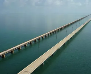 Estrada de 182 km sobre o oceano é apontada como uma das mais belas do mundo