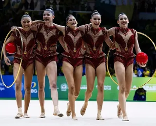 Ginástica rítmica: Brasil conquista mais uma prata no Mundial