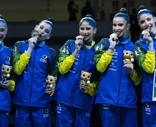 Ginástica rítmica: Brasil conquista prata inédita em Mundial