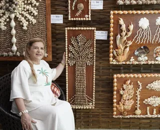 Grátis! Conchas viram arte e memória em nova exposição