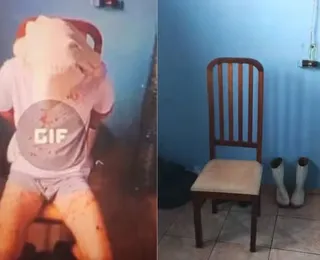 Homem forja sequestro para extorquir o pai em R$ 180 e é preso deitado