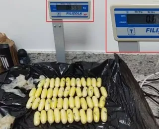 Jovem é presa em aeroporto de Salvador tentando embarcar para Paris com cocaína